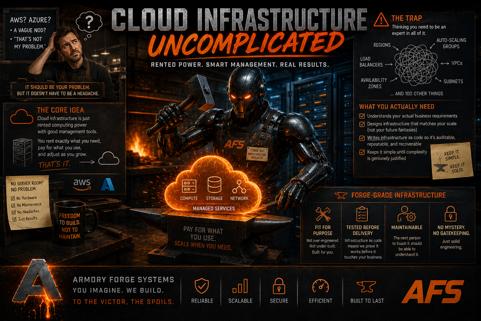 Cloud Infrastructure, Uncomplicated — Armory Forge Systems