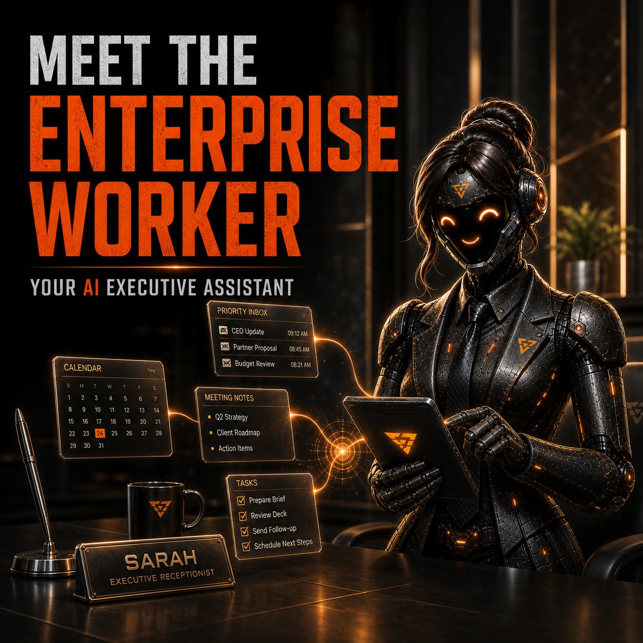 Meet the Enterprise Worker: Your AI Executive Assistant — The Signet