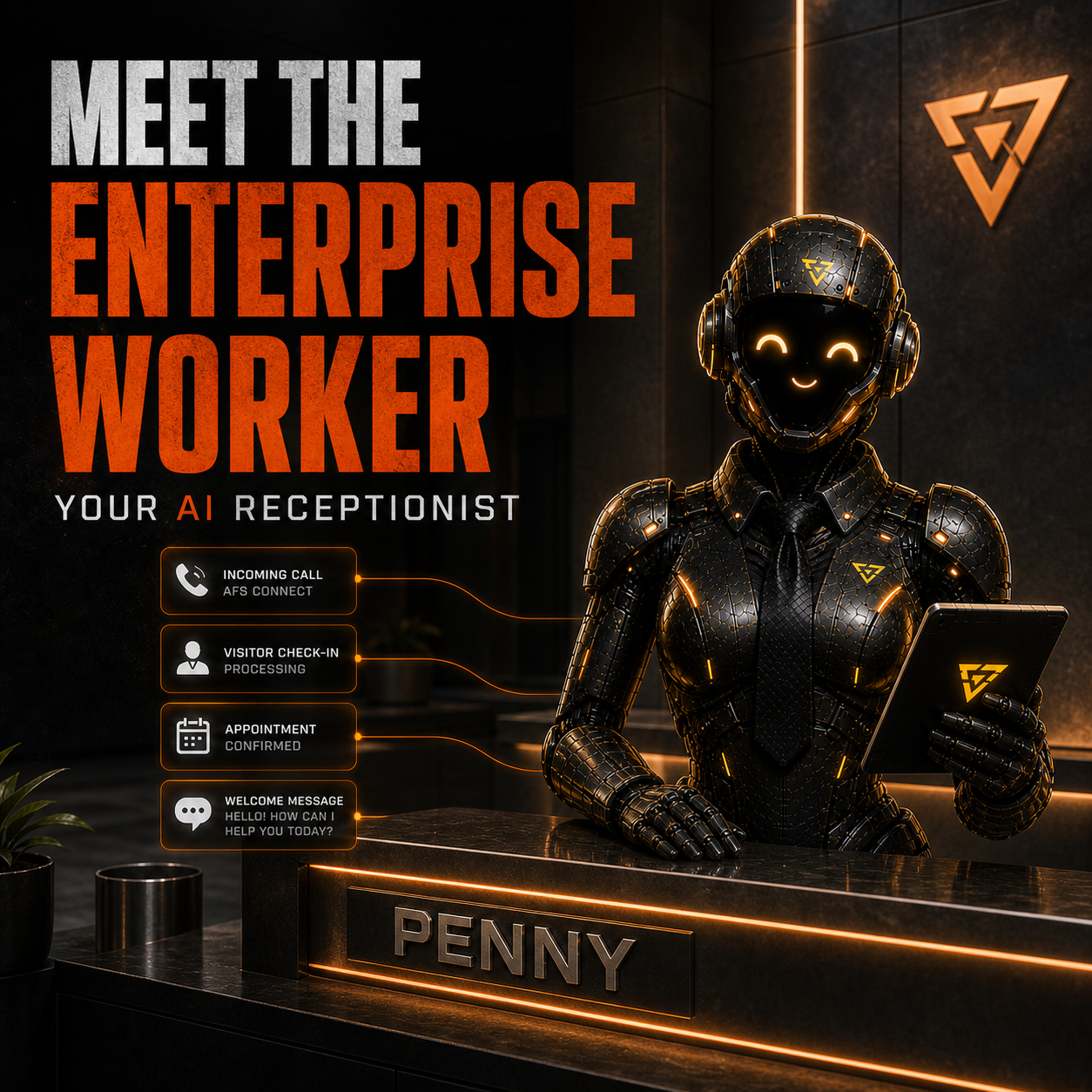 Meet the Enterprise Worker: Your AI Receptionist — The Signet