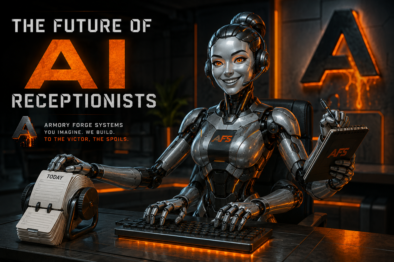 The Future of AI Receptionists — Armory Forge Systems