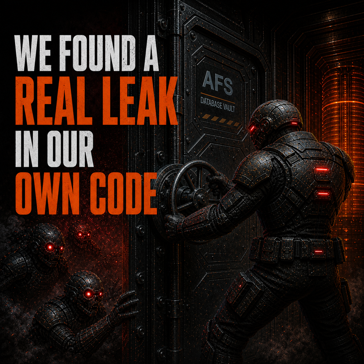 We Found a Real Leak in Our Own Code — and Spent the Rest of the Day Locking the Door — The Signet