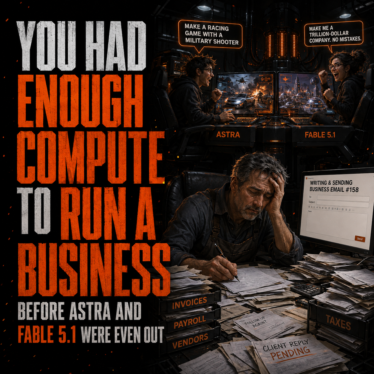You Had Enough Compute to Run a Business Before Astra and Fable 5.1 Were Even Out — The Signet