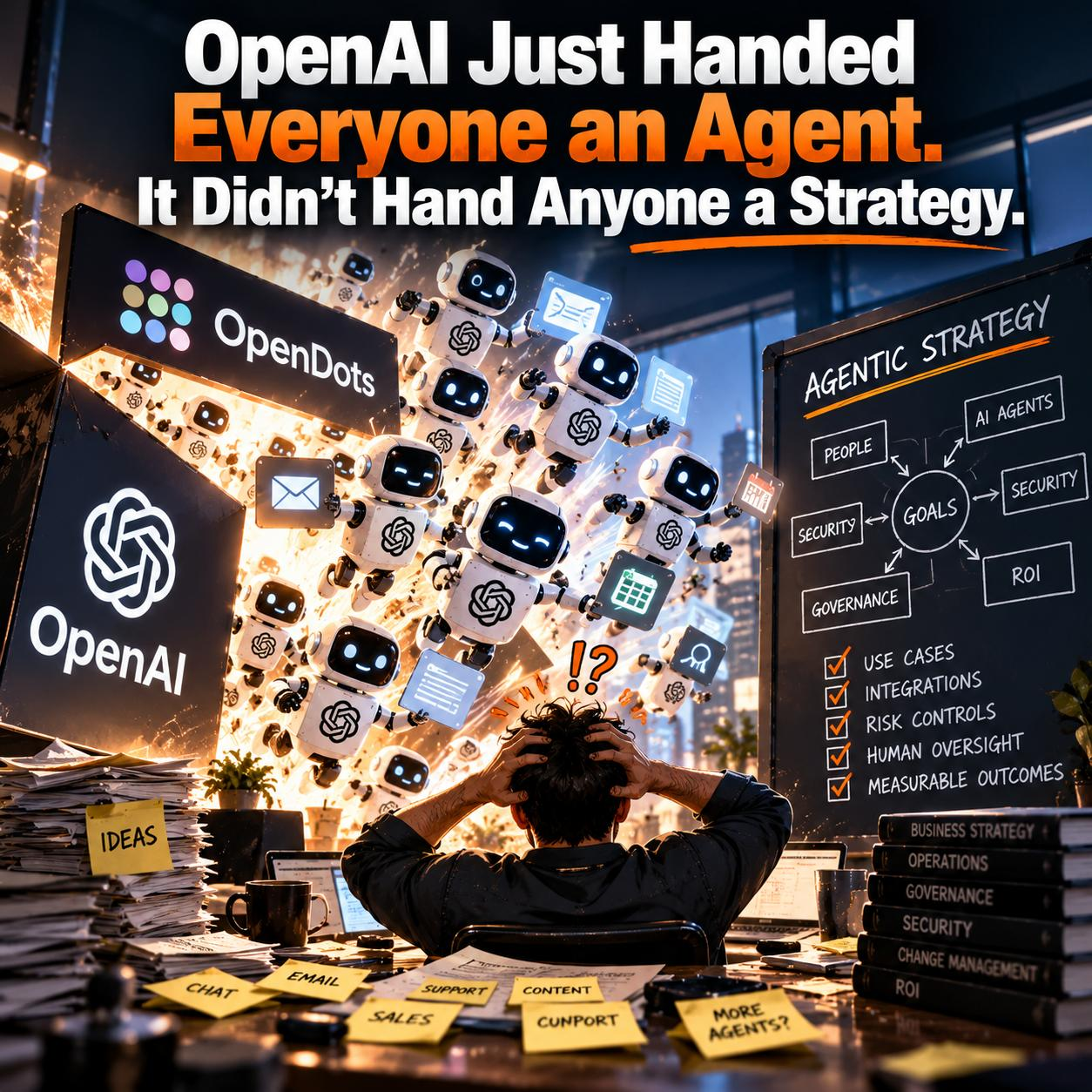An always-on AI agent working alone at 3 a.m. &mdash; a very capable hand with no head, plugged into thousands of apps, while the owner sleeps
