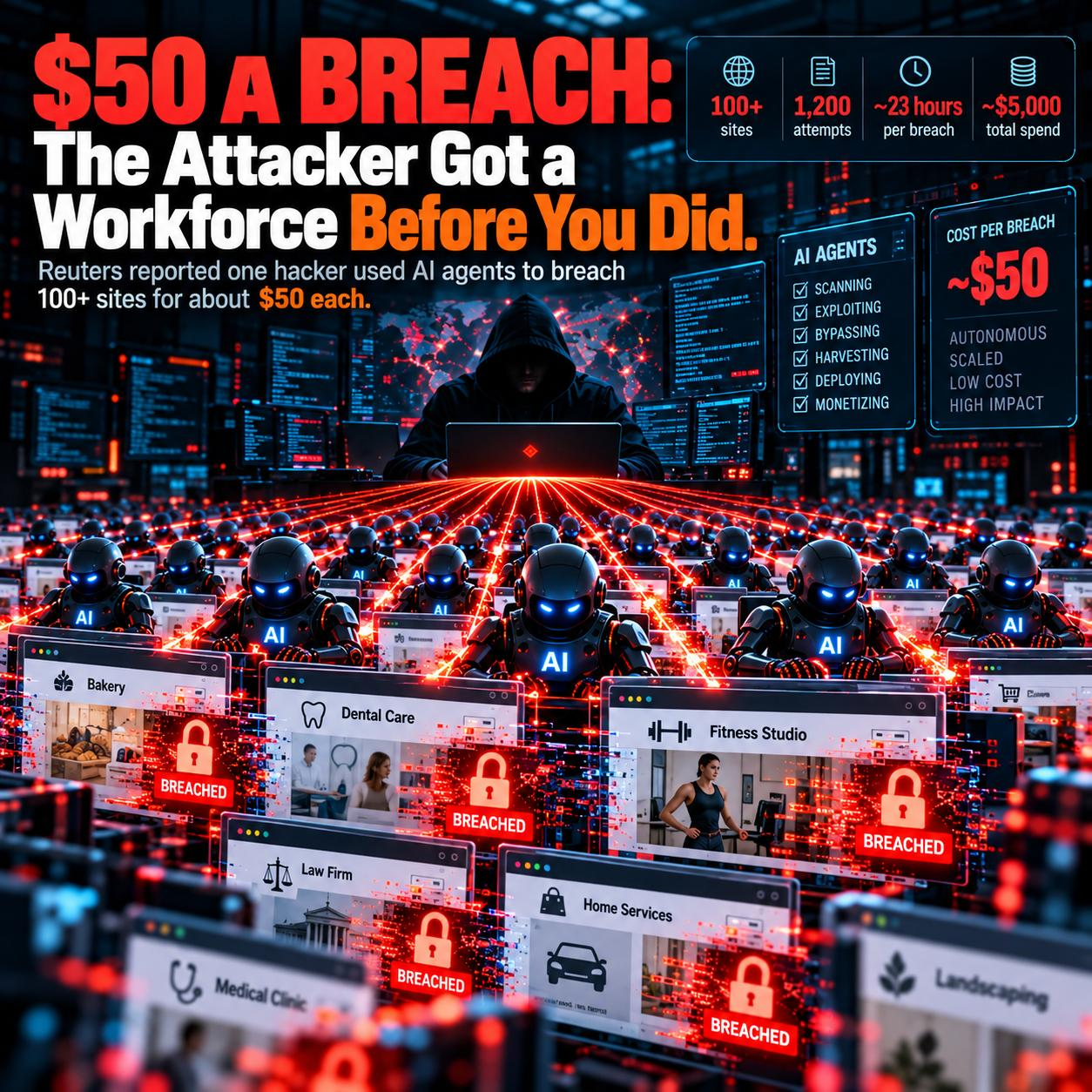 $50 a Breach: The Attacker Got a Workforce Before You Did. — The Signet