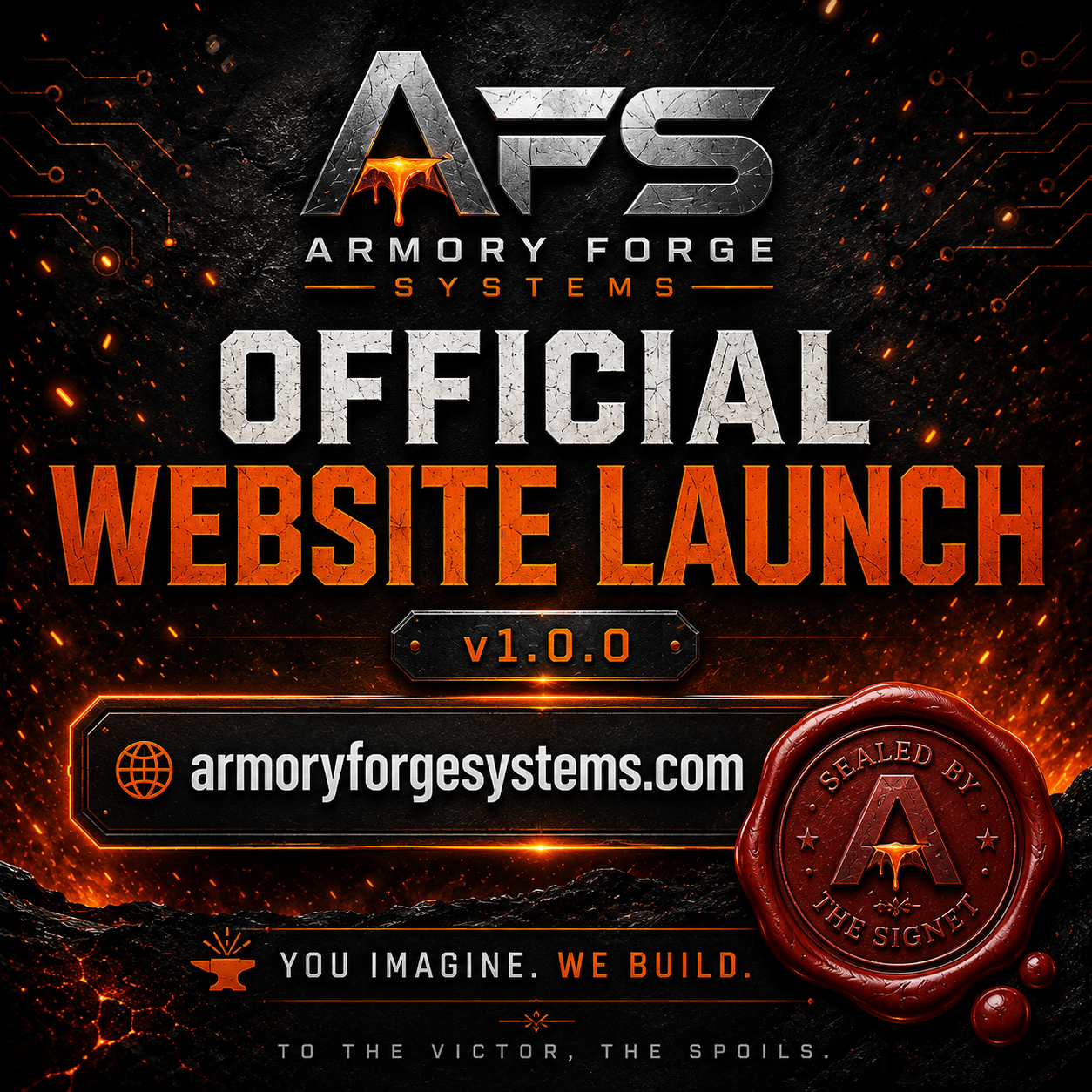 Armory Forge Systems Website Launch