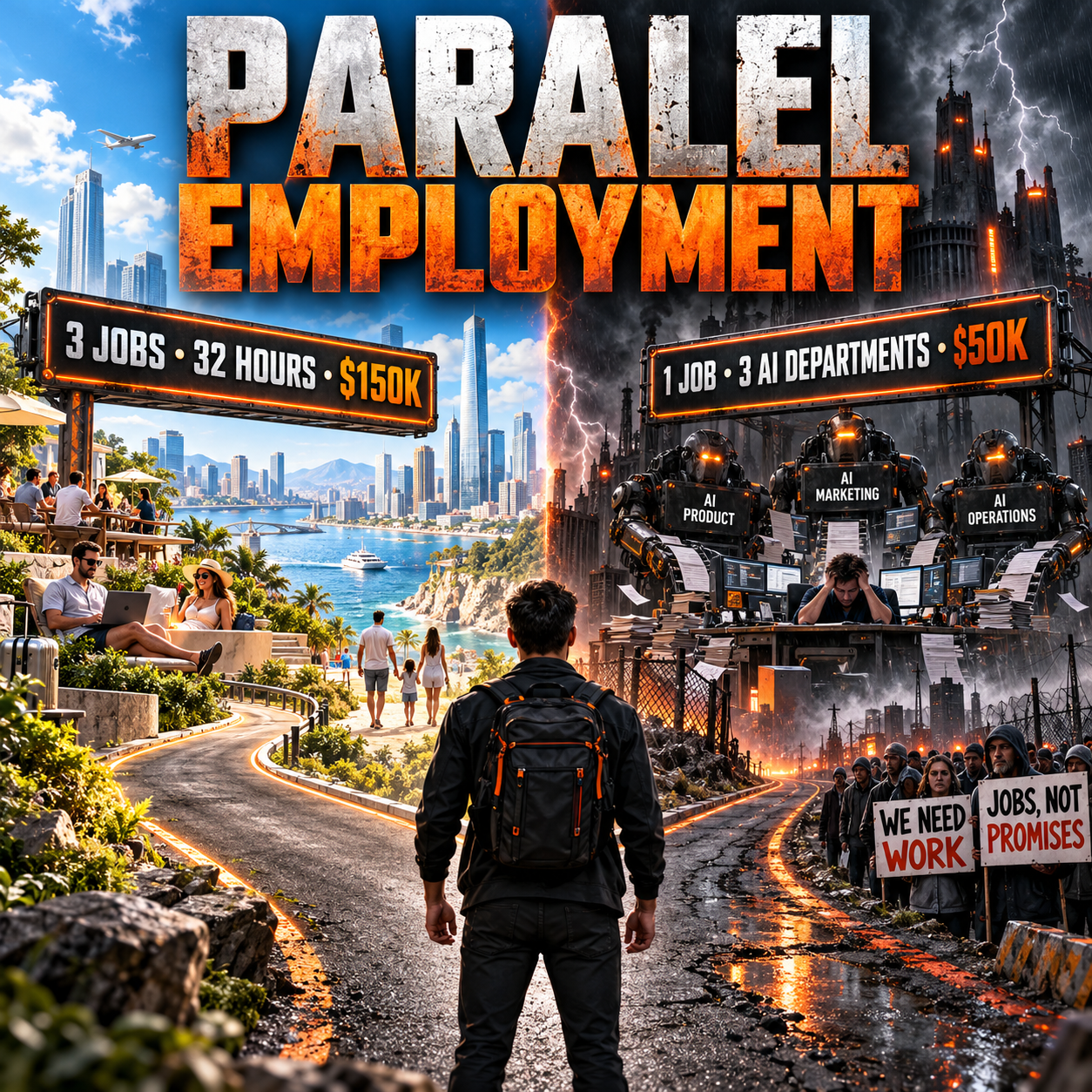 Parallel Employment: The End of the One-Human, One-Job Economy — The Signet