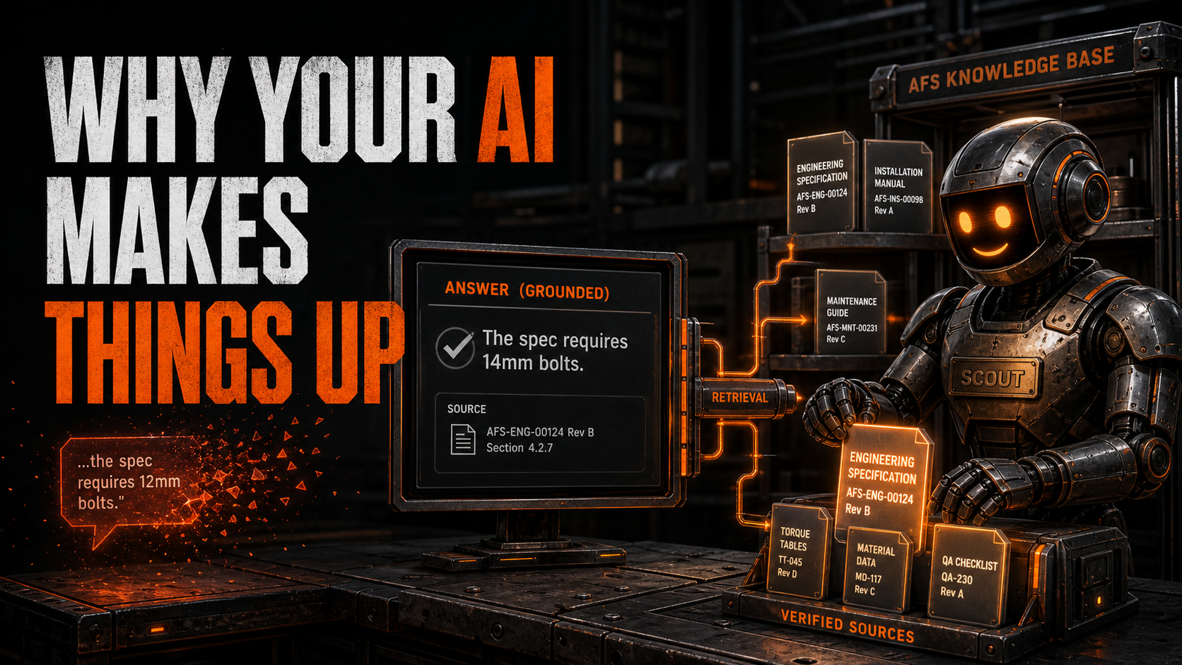 Your AI assistant confidently guessing — and how connecting it to your real data fixes it
